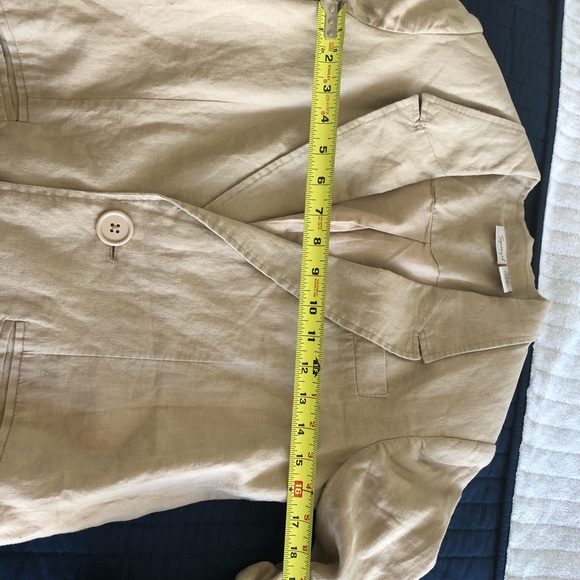 100% Linen Blazer - Picture 8 of 8